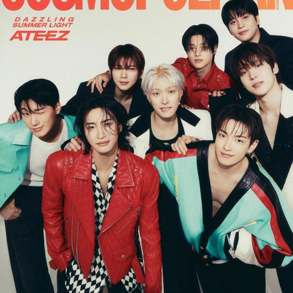 ATEEZ COSMOPOLITAN Cover - July 2024 Magazine