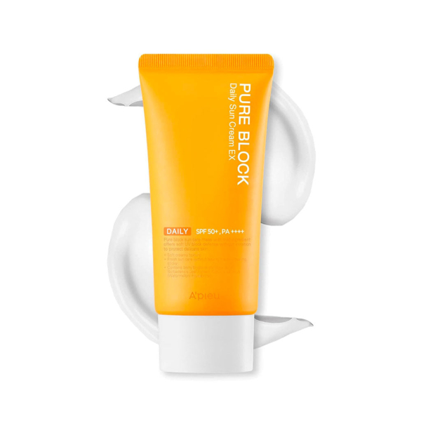 APIEU Pure Block Natural Daily Sunscreen Light 50ml SPF50+ PA++++