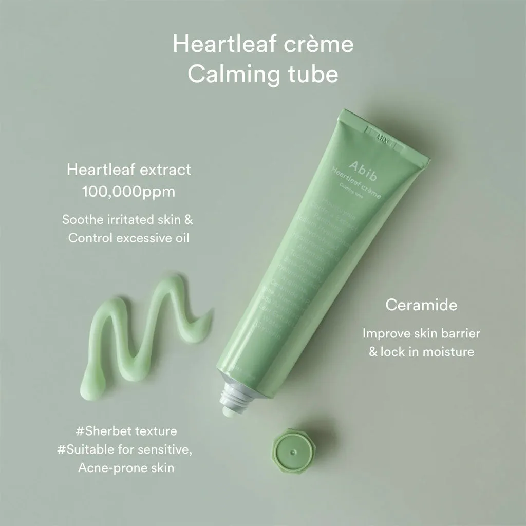 Abib Heartleaf crème Calming tube 75ml - Image 2