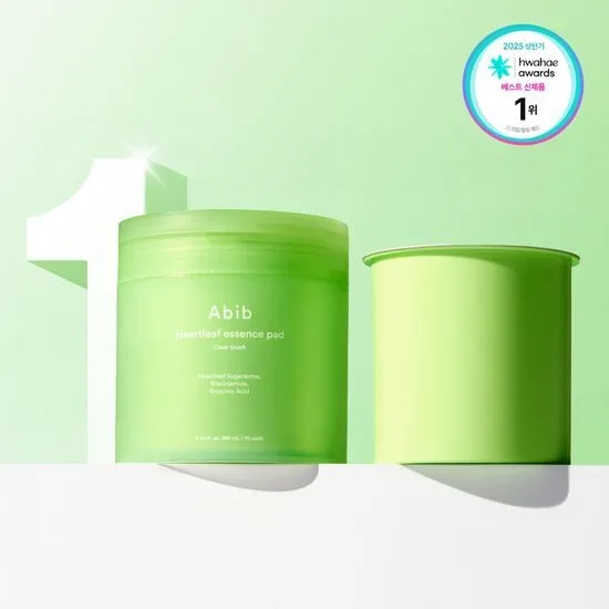 Abib Heartleaf essence pad 70sheets+refill