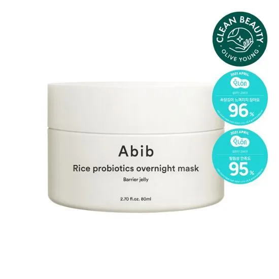 Abib Rice probiotics overnight mask Barrier jelly 80ml