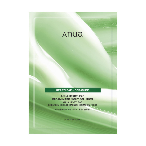 ANUA Heartleaf Cream Mask Night Solution Pack  25ml