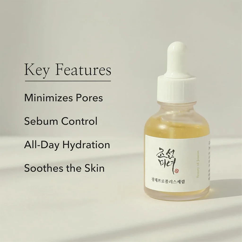 BEAUTY OF JOSEON Glow Serum: Propolis + Niacinamide 30ml - Image 2