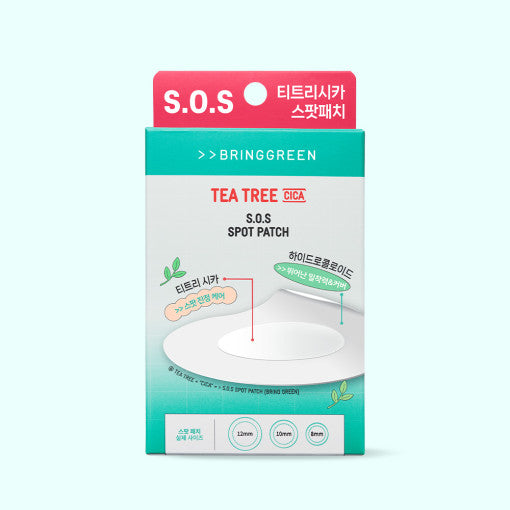 BRINGGREEN Tea Tree Cica SOS Spot Patch 75p+25p