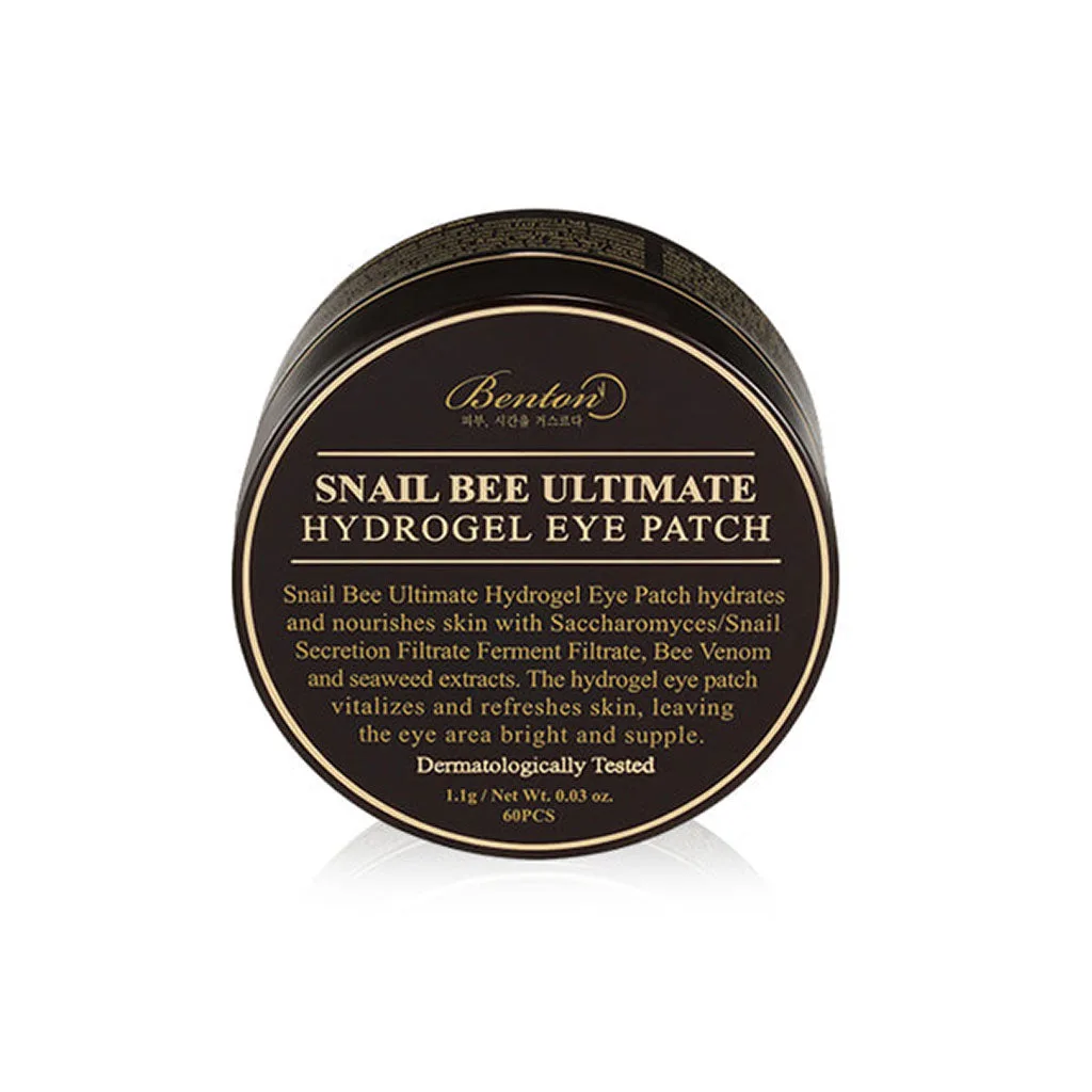 BENTON Snail Bee Ultimate Hydrogel Eye Patch 60pcs*1.1g