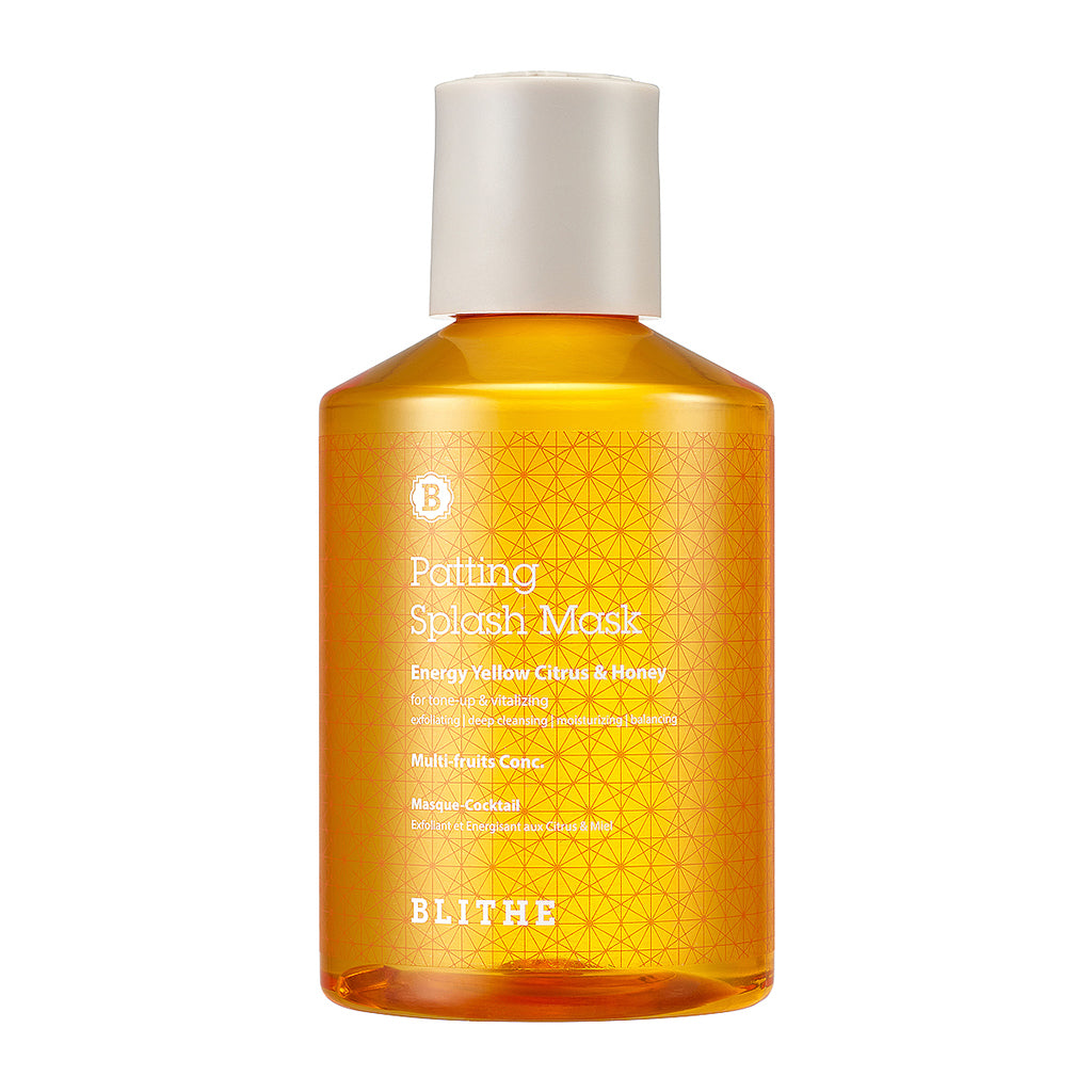 BLITHE Patting Splash Mask Energy (Yellow Citrus & Honey) 70ml