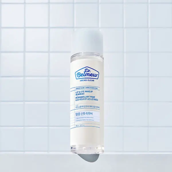 Dr. Belmeur Amino Clear Lip & Eye Makeup Remover 150ml, 1 count