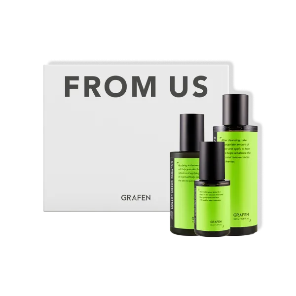 GRAFEN  From Us Calming Green Skin Care Gift Set