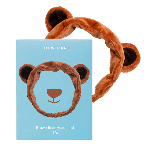 I DEW CARE Brown Bear Headband