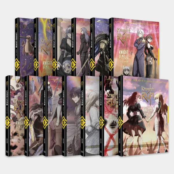 Knight Run Knightfall - Complete Set Vol. 1-13