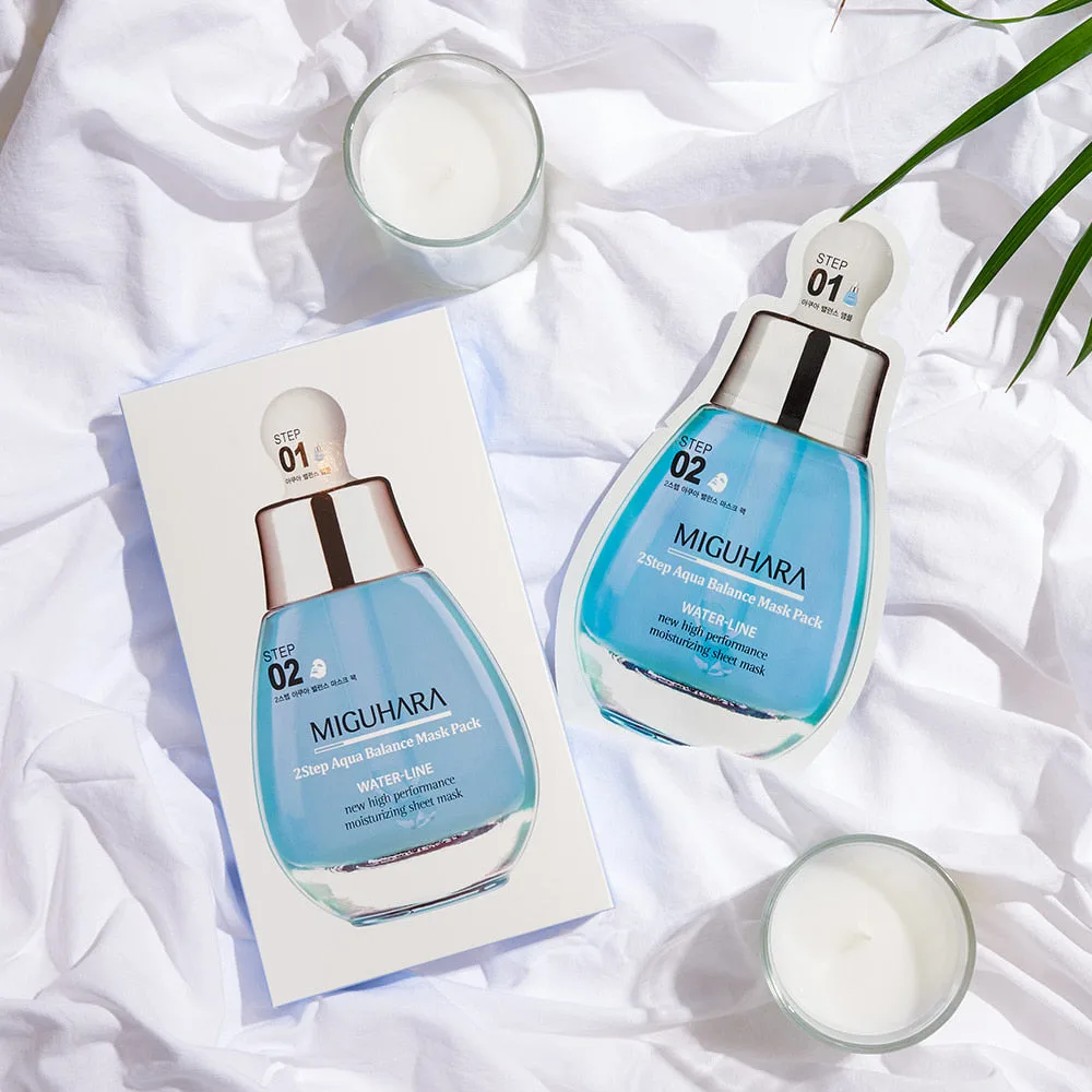 MIGUHARA 2Step Aqua Balance Mask 5 Sheets