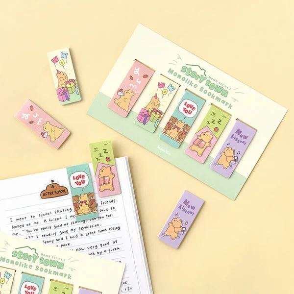 MONOLIKE Magnetic Bookmark #StoryTown Momo Ver.1
