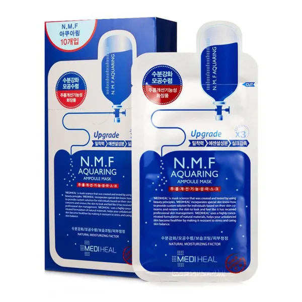 MEDIHEAL N.M.F Aquaring Ampoule Mask 27ml*10sheets