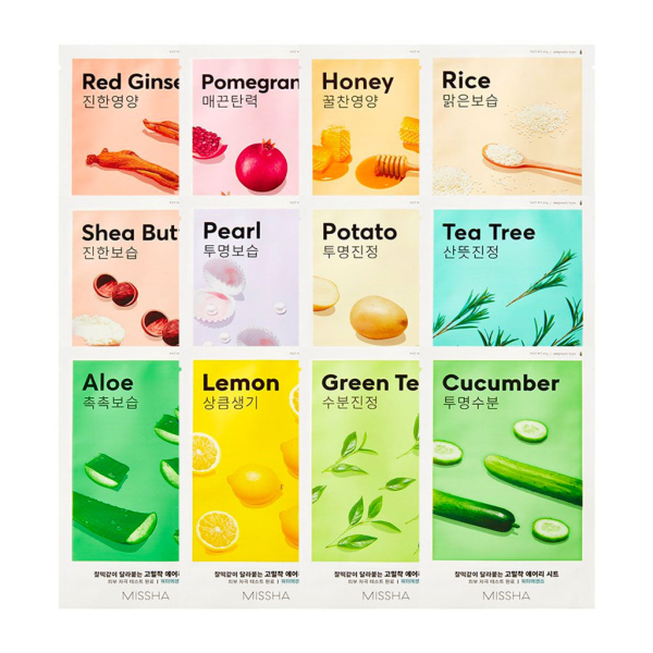 MISSHA Airy Fit Sheet Mask 19g x 20ea