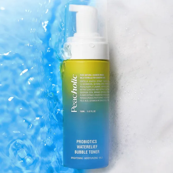 PEACHOLIC Probiotics Waterelief Bubble Toner 200ml