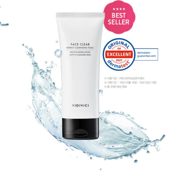 VIDIVICI Face Clear Perfect Cleansing Foam 120ml