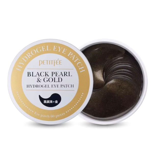 PETITFEE Black Pearl & Gold Hydrogel Eye Patch 60 Patches