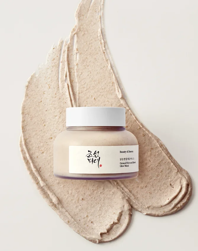 BEAUTY OF JOSEON Ground Rice and Honey Glow Mask 150ml - Sebum Absorption, Pore Cleansing, Skin Moisturizing All-in-one Wash-Off Pack - Image 2