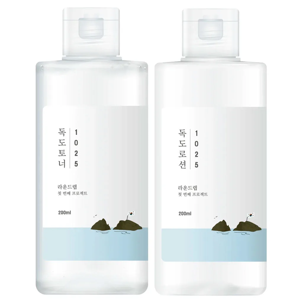 ROUND LAB 1025 Dokdo Toner 200ml+ Lotion 200ml Special Set