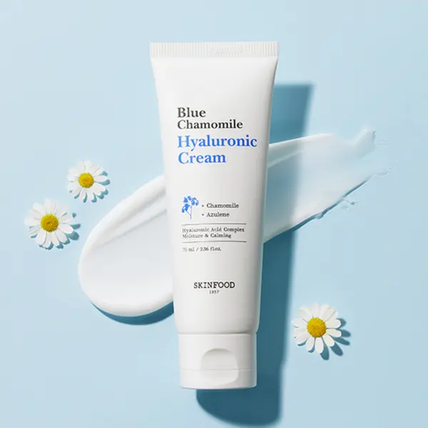 SKINFOOD Blue Chamomile Hyaluronic Cream 70ml