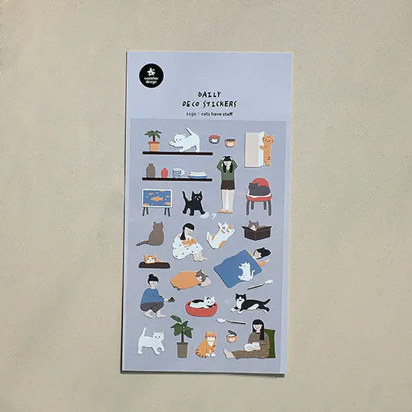SUATELIER 1150 Cats Have Staff