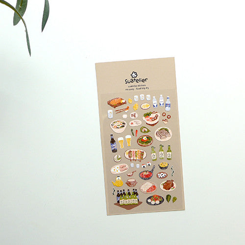 SUATELIER 1109 Food Trip #3 Stickers