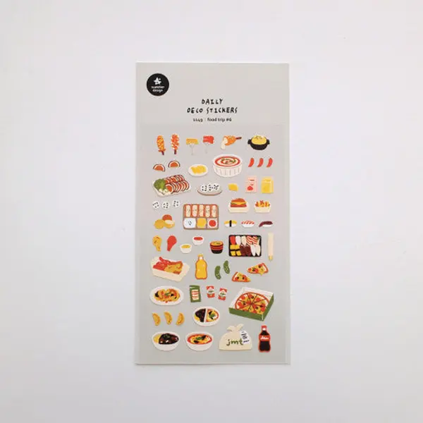 SUATELIER Food Trip #6 Stickers