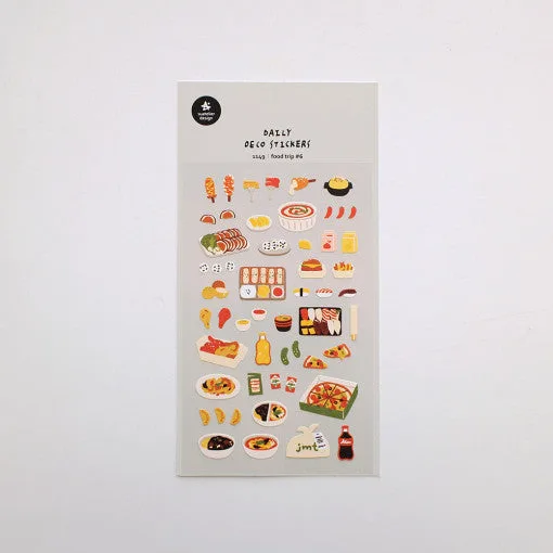 SUATELIER Food Trip #6 Stickers