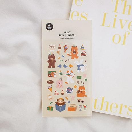 SUATELIER Oh Party Day ! Stickers