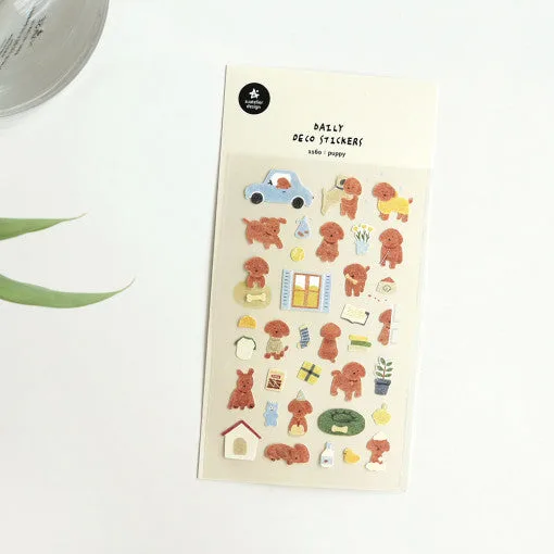 SUATELIER Puppy Stickers