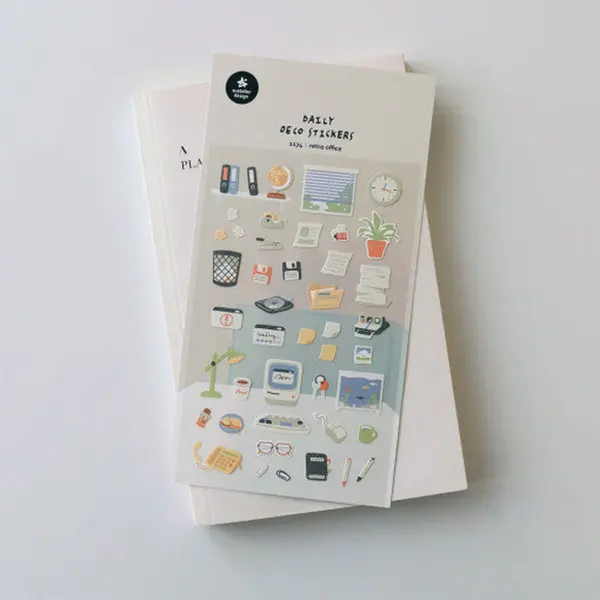 SUATELIER Retro Office Stickers