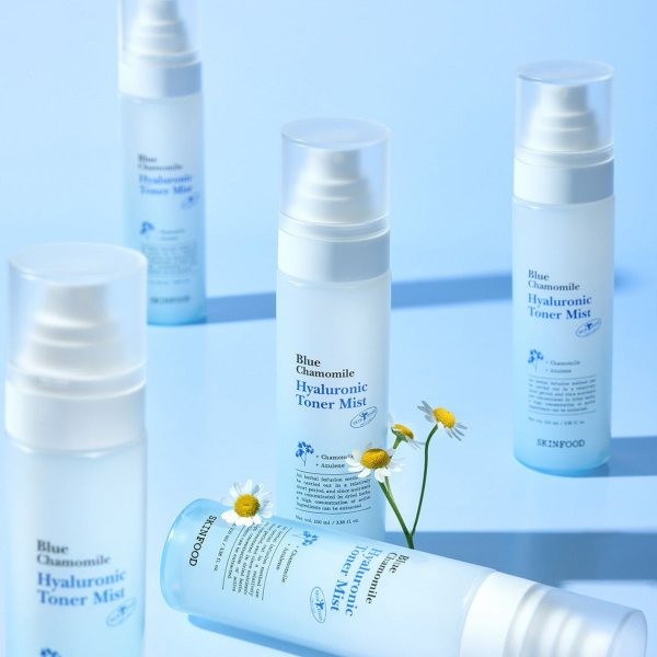 SKINFOOD Blue Chamomile Hyaluronic Toner Mist 100ml