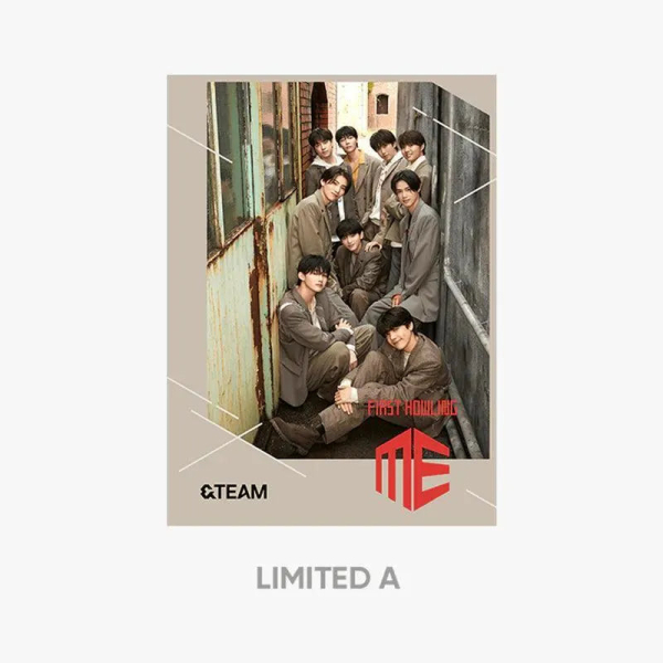 &Team - First Howling: ME Japan - 1st Debut Single Album