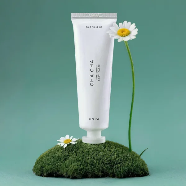 UNPA Chacha French Chamomile Vegan Whitening Toothpaste 90g