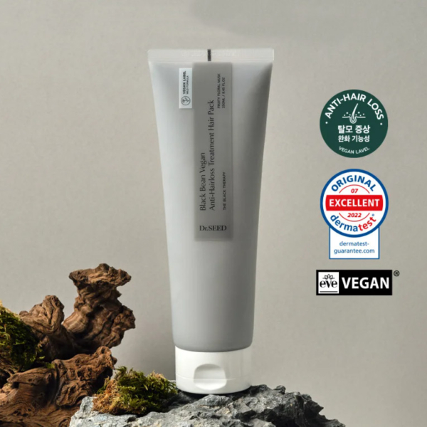 Dr. Seed Black Bean Vegan Anti-Hairloss Treatment Hair Pack 250ml