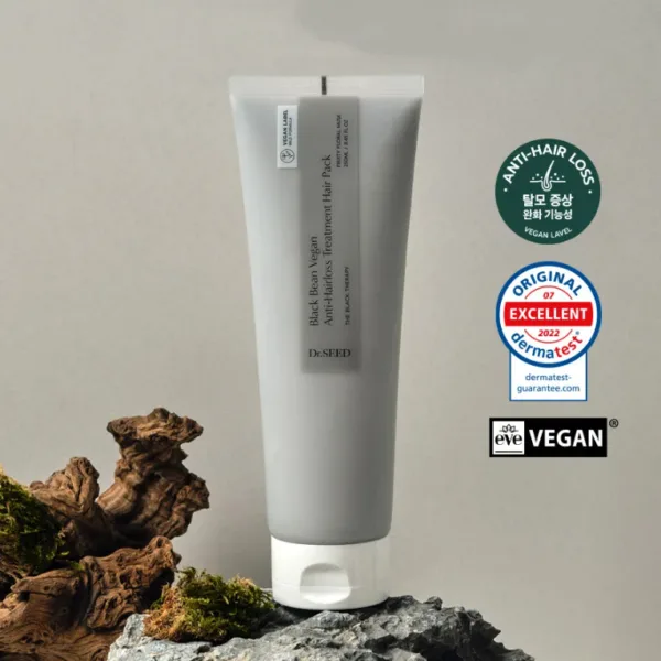 Dr. Seed Black Bean Vegan Anti-Hairloss Treatment Hair Pack 250ml