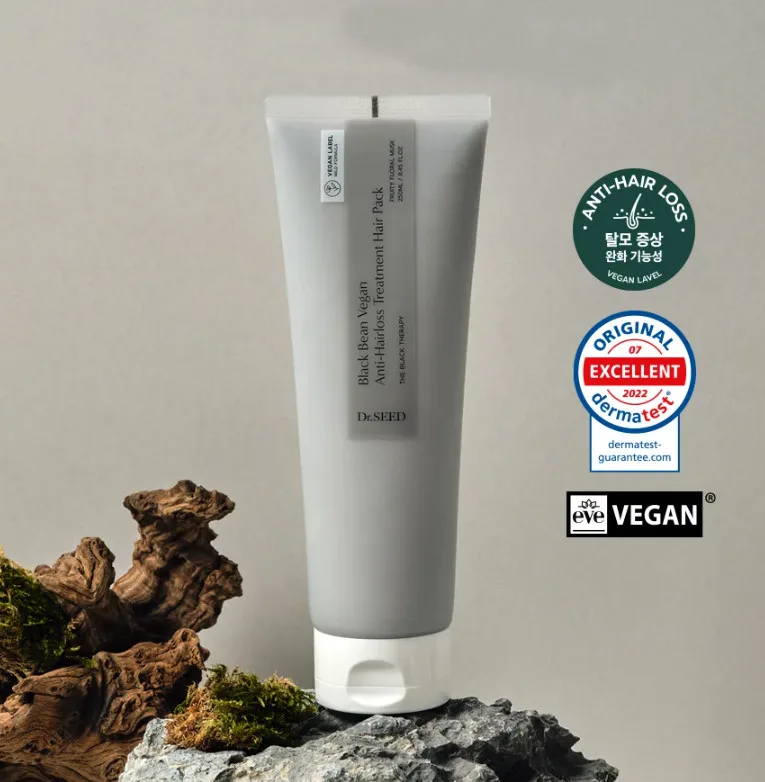 Dr. Seed Black Bean Vegan Anti-Hairloss Treatment Hair Pack 250ml