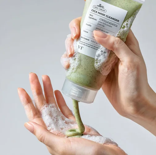VT Cosmetics Cica Mask Cleanser 120ml - Image 2