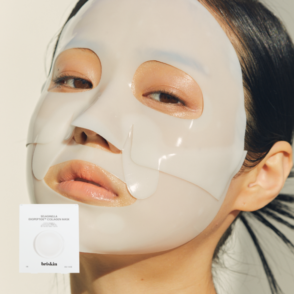 BRISKIN Selaginella Exopeptide Collagen Mask 5 sheets