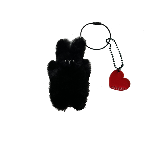 ab fab - HAPPY BUNNY KEYCHAIN