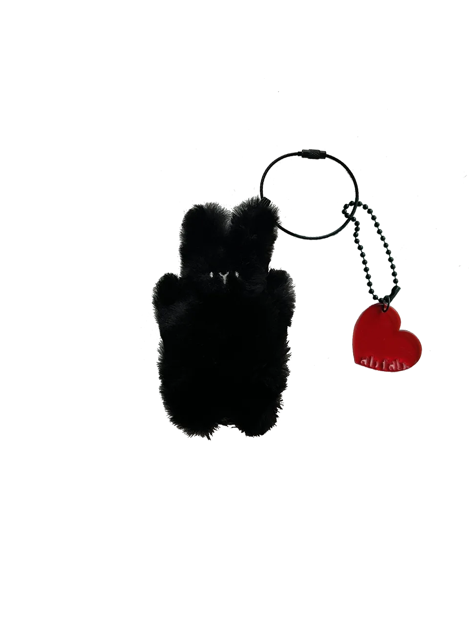 ab fab - HAPPY BUNNY KEYCHAIN
