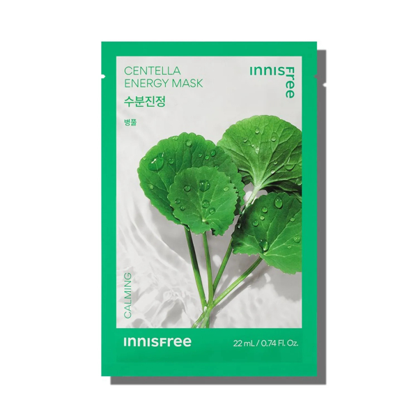 Innisfree Centella Energy Mask 22ml×6 Sheets