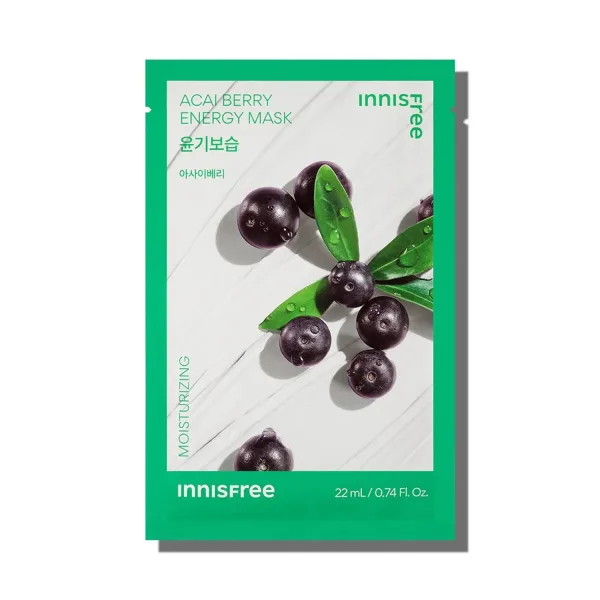 Innisfree Acai Berry Energy Mask 22ml×6 Sheets