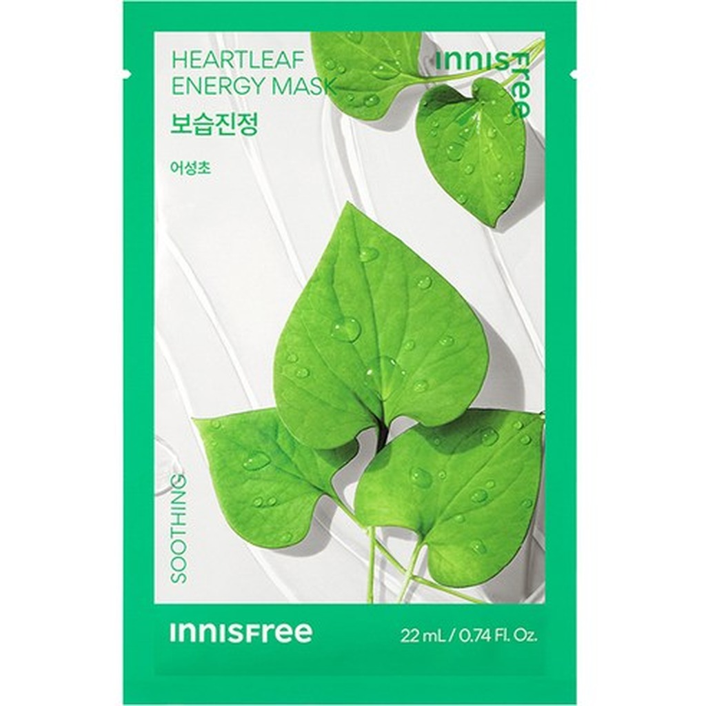 Innisfree Heartleaf Energy Mask 22ml×5 Sheets