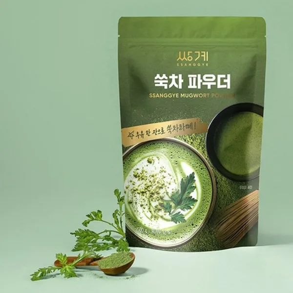 Ssanggye Mugwort Tea Latte Powder 500g