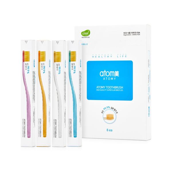 ATOMY LOHAS Toothbrush 8ea