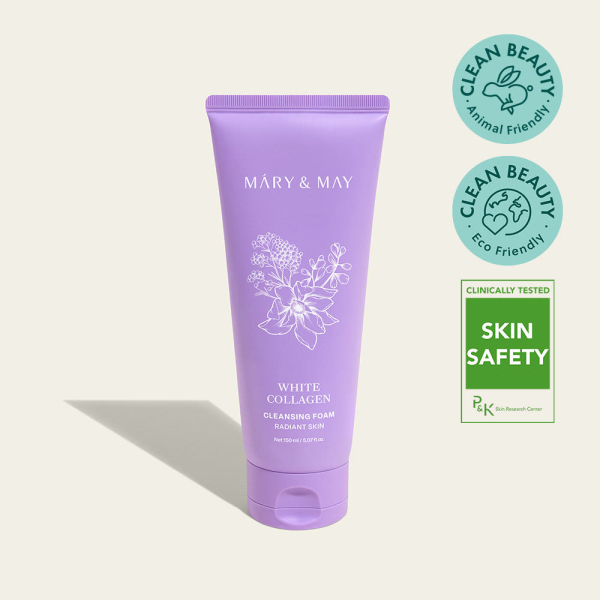 Mary&May White Collagen Cleansing Foam (150ml)