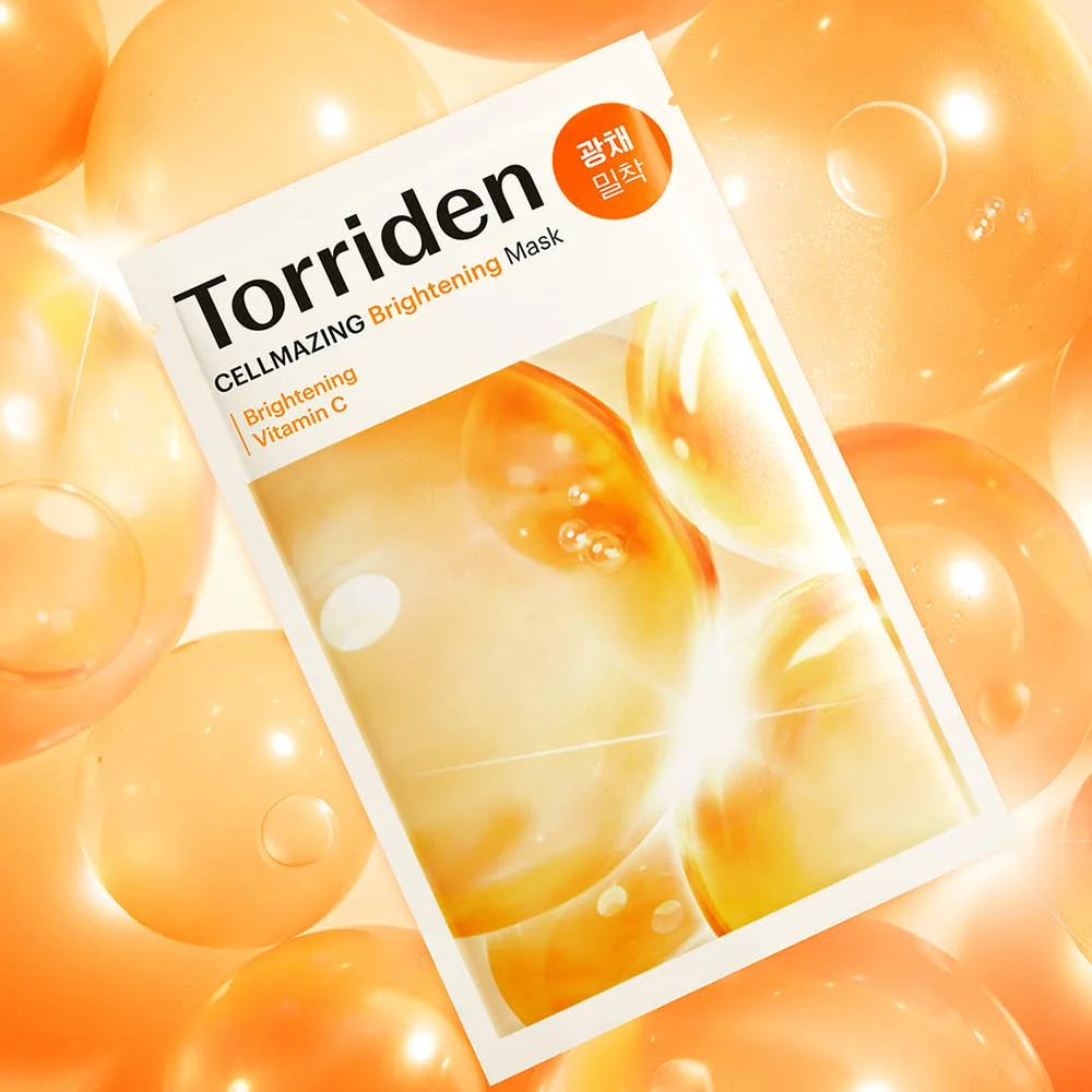 TORRIDEN CELLMAZING Brightening Mask 10 Sheets - Image 3