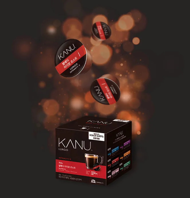 KANU Velvety Medium Roast Dolce Gusto Compatible Capsules 16ct - Image 2