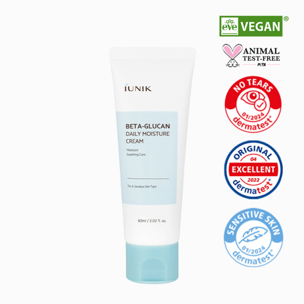 iUNIK Beta Glucan Daily Moisture Cream 60ml